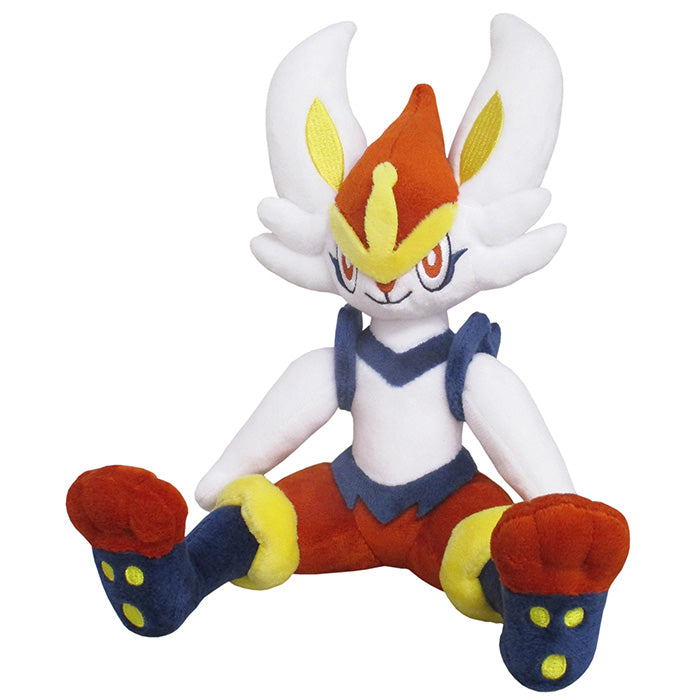 Pokemon - Cinderace PP177 (S) - All Star Collection - San-ei Boeki - Plush, Franchise: Pokemon, Brand: San-ei Boeki, Type: Plushies, Dimensions: W12.5×D17×H22cm, Store Name: Nippon Figures