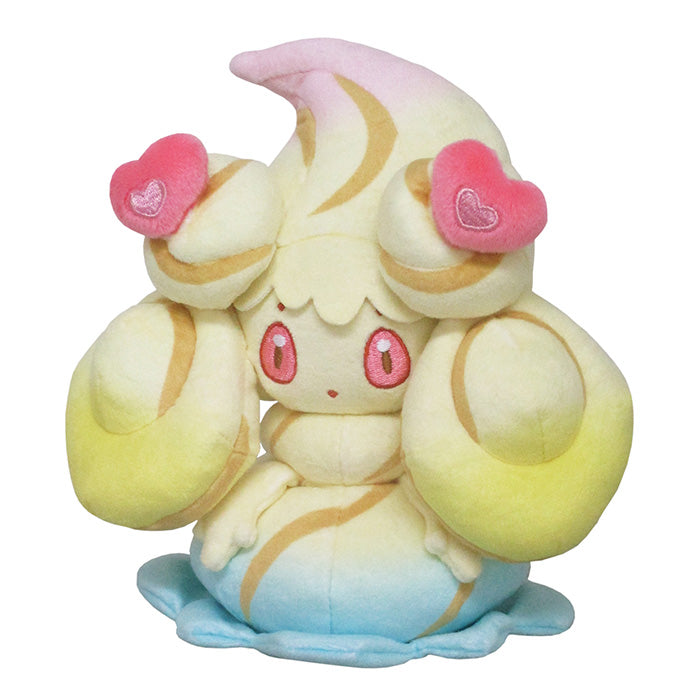 Pokemon - Alcremie (Triple Mix) Love Sweet PP182 (S) Plush, Franchise: Pokemon, Brand: San-ei Boeki, Dimensions: W15.5×D12.5×H18cm, Store Name: Nippon Figures