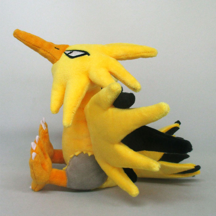 Pokemon - Zapdos (S) PP189 - All Star Collection - San-ei Boeki - Plush, Franchise: Pokemon, Brand: San-ei Boeki, Type: Plushies, Dimensions: W16×D19×H18.5cm, Nippon Figures
