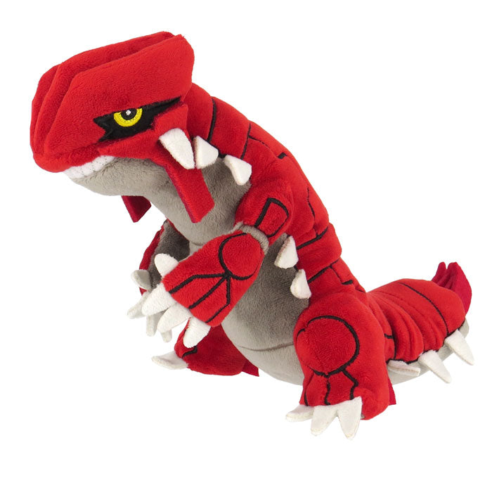 Pokemon - Groudon PP206 (S) Plush - All Star Collection by San-ei Boeki, Dimensions: W15×D25×H17.5 cm, Nippon Figures