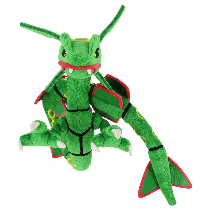 Pokemon - Rayquaza PP207 (S) - All Star Collection - San-ei Boeki - Plush, Franchise: Pokemon, Brand: San-ei Boeki, Type: Plushies, Dimensions: W19×D16×H20 cm, Nippon Figures