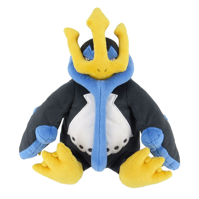 Pokemon - Empoleon PP208 (S) - All Star Collection - San-ei Boeki - Plush, Franchise: Pokemon, Brand: San-ei Boeki, Type: Plushies, Dimensions: W23×D19.5×H20.5 cm, Nippon Figures