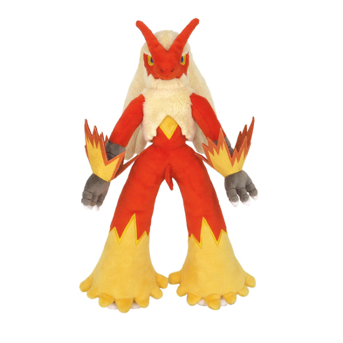 Pokemon - Blaziken PP217 (S) - All Star Collection - San-ei Boeki - Plush, Franchise: Pokemon, Brand: San-ei Boeki, Type: Plushies, Dimensions: W19×D9×H33 cm, Nippon Figures