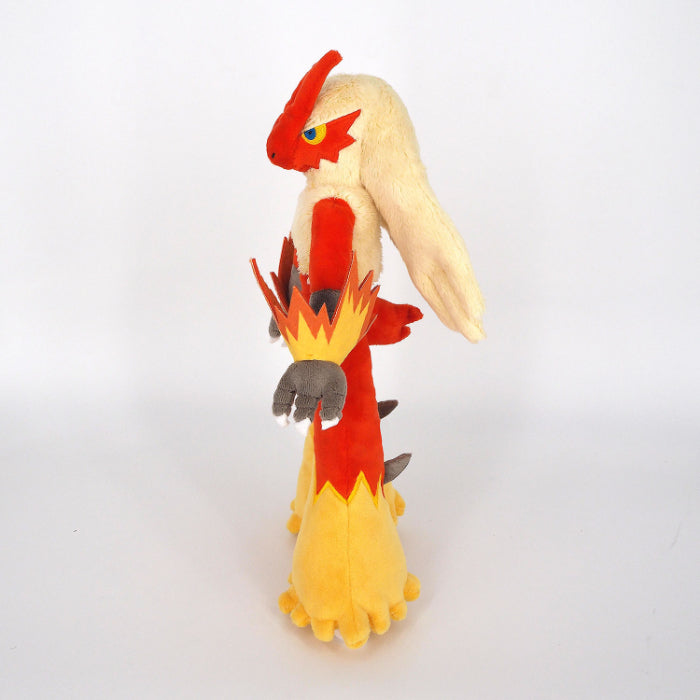Pokemon - Blaziken PP217 (S) - All Star Collection - San-ei Boeki - Plush, Franchise: Pokemon, Brand: San-ei Boeki, Type: Plushies, Dimensions: W19×D9×H33 cm, Nippon Figures