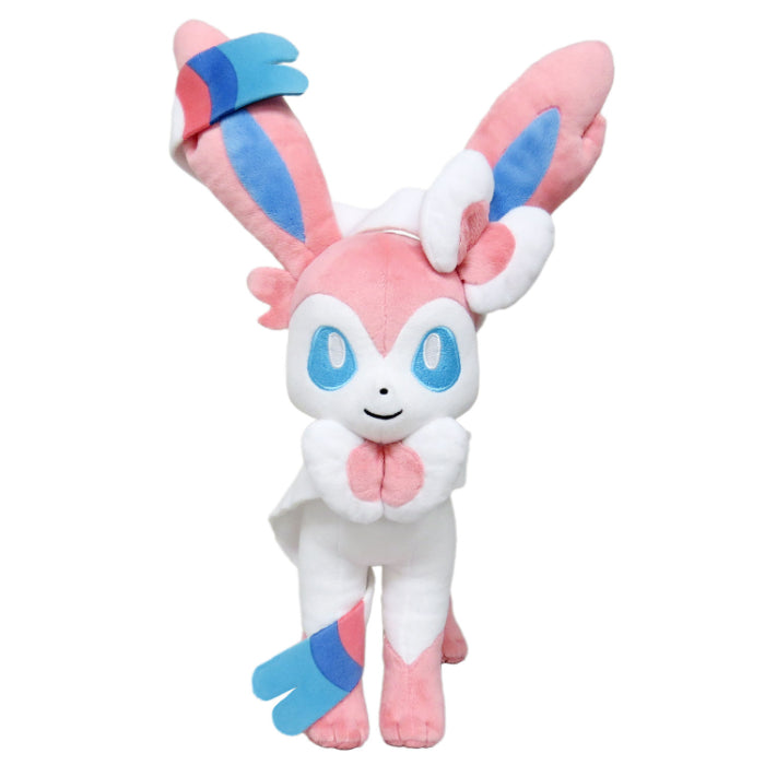 Pokemon - Sylveon PP224 (M) - All Star Collection - San-ei Boeki - Plush, Franchise: Pokemon, Brand: San-ei Boeki, Type: Plushies, Dimensions: W21×D22×H34 cm, Store Name: Nippon Figures