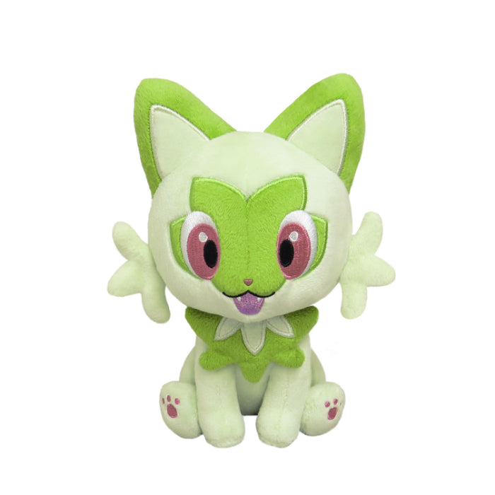 Pokemon - Sprigatito PP233 (S) - All Star Collection - San-ei Boeki - Plush, Franchise: Pokemon, Brand: San-ei Boeki, Type: Plushies, Dimensions: W13×D15×H18 cm, Store Name: Nippon Figures.