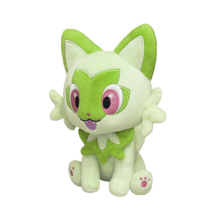 Pokemon - Sprigatito PP233 (S) - All Star Collection - San-ei Boeki - Plush, Franchise: Pokemon, Brand: San-ei Boeki, Type: Plushies, Dimensions: W13×D15×H18 cm, Store Name: Nippon Figures.
