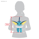 Pokemon - Vaporeon PP243 (M) - All Star Collection - San-ei Boeki - Plush, Franchise: Pokemon, Brand: San-ei Boeki, Type: Plushies, Dimensions: W29×D27×H30 cm, Nippon Figures
