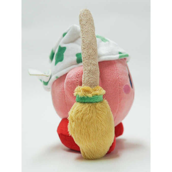 Kirby - Cleaning Kirby KP30 (S) - All Star Collection - San-ei Boeki - Plush, Franchise: Kirby, Brand: San-ei Boeki, Type: Plushies, Dimensions: W12×D8×H11 cm, Nippon Figures