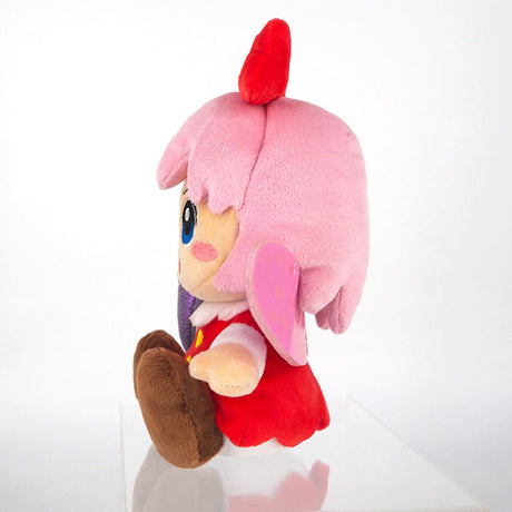 Kirby - Ribbon KP48 (S) - All Star Collection - San-ei Boeki - Plush, Franchise: Kirby, Brand: San-ei Boeki, Type: Plushies, Dimensions: W14×D9×H17.5 cm, Nippon Figures
