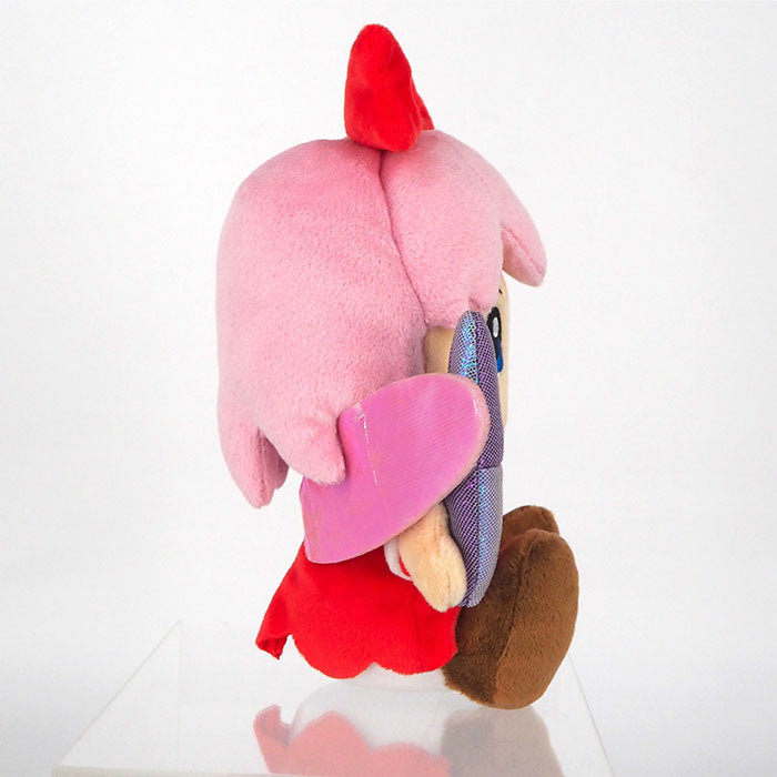 Kirby - Ribbon KP48 (S) - All Star Collection - San-ei Boeki - Plush, Franchise: Kirby, Brand: San-ei Boeki, Type: Plushies, Dimensions: W14×D9×H17.5 cm, Nippon Figures