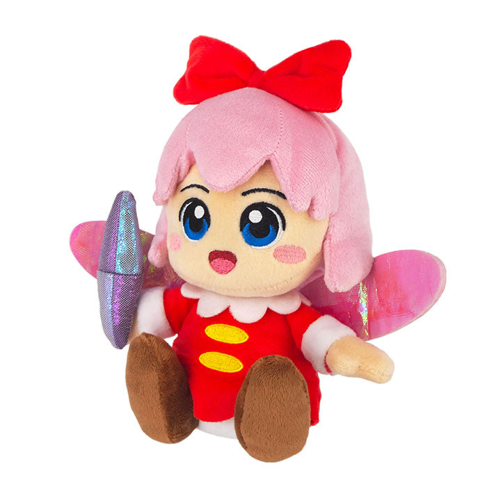 Kirby - Ribbon KP48 (S) - All Star Collection - San-ei Boeki - Plush, Franchise: Kirby, Brand: San-ei Boeki, Type: Plushies, Dimensions: W14×D9×H17.5 cm, Nippon Figures