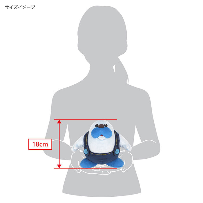 Kirby - Mr. Frosty KP50 (S) - All Star Collection - San-ei Boeki - Plush, Franchise: Kirby, Brand: San-ei Boeki, Type: Plushies, Dimensions: W21×D13×H18 cm, Nippon Figures