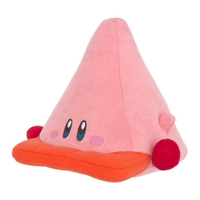 Kirby - Kirby KP56 (S) Cone - All Star Collection - San-ei Boeki - Plush, Franchise: Kirby, Brand: San-ei Boeki, Type: Plushies, Dimensions: W17.5×D15.5×H16.5 cm, Nippon Figures