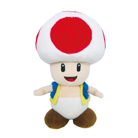 Super Mario - Toad AC04 (S) - All Star Collection - San-ei Boeki - Plush, Franchise: Super Mario, Brand: San-ei Boeki, Dimensions: W11×D10×H20 cm, Nippon Figures
