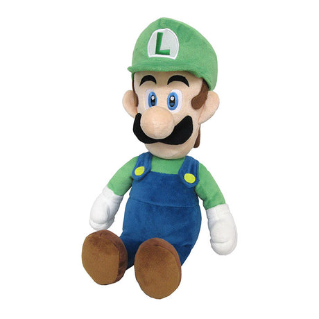 Super Mario - Luigi AC18 (M) - All Star Collection - San-ei Boeki - Plush, Franchise: Super Mario, Brand: San-ei Boeki, Type: Plushies, Dimensions: W16×D14.5×H37 cm, Nippon Figures