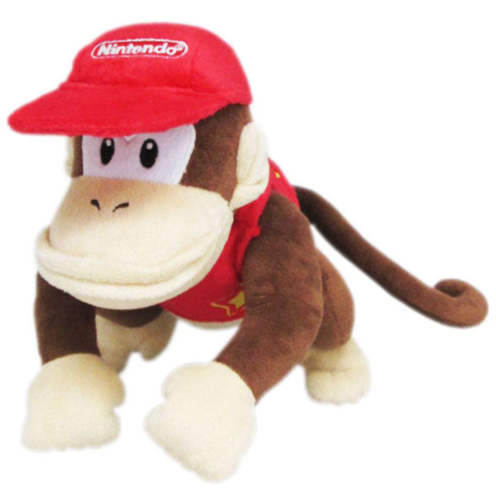 Super Mario - Diddy Kong AC21 (S) - All Star Collection - San-ei Boeki - Plush, Franchise: Super Mario, Brand: San-ei Boeki, Type: Plushies, Dimensions: W15×D20×H18 cm, Store Name: Nippon Figures