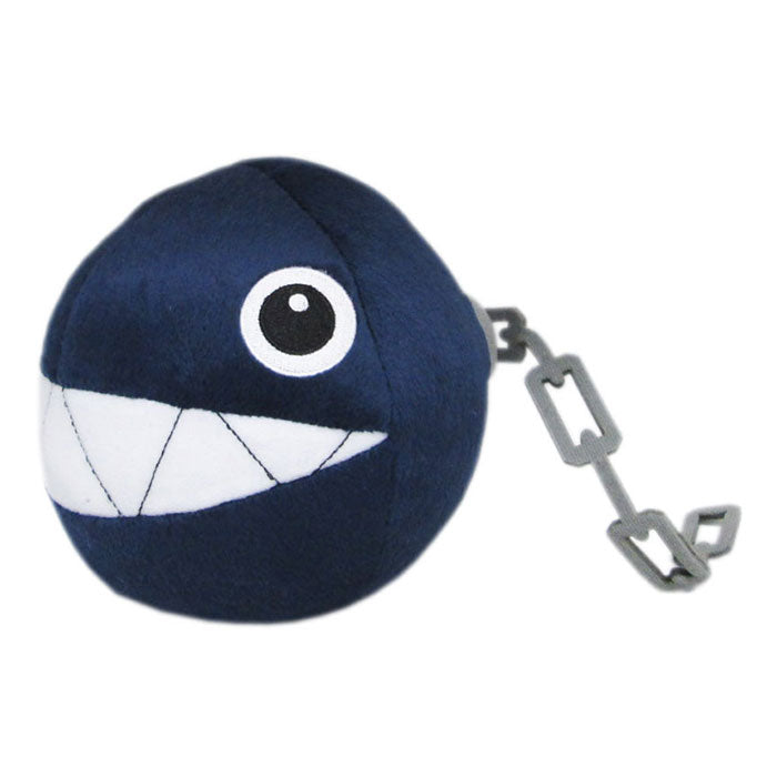 Super Mario - Chain Chomp AC24 (S) - All Star Collection - San-ei Boeki - Plush, Franchise: Super Mario, Brand: San-ei Boeki, Type: Plushies, Dimensions: W14×D15×H14 cm, Nippon Figures