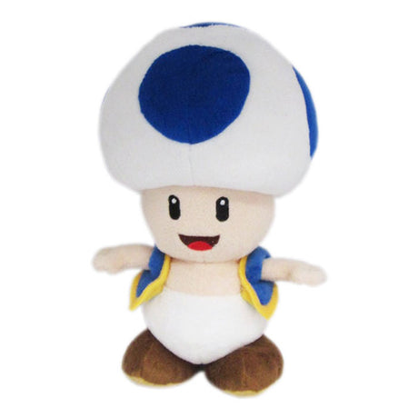 Super Mario - Blue Toad AC31 (S) - All Star Collection - San-ei Boeki - Plush, Franchise: Super Mario, Brand: San-ei Boeki, Type: Plushies, Dimensions: W11×D10×H20 cm, Nippon Figures