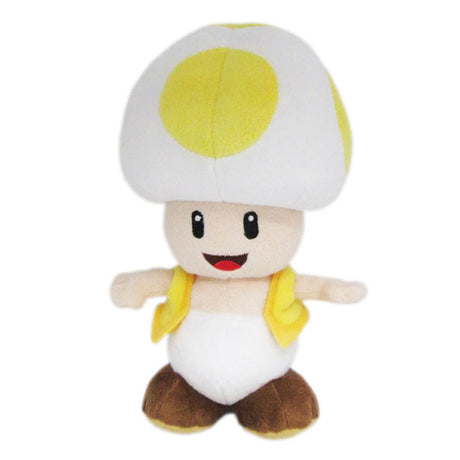 Super Mario - Yellow Toad AC32 (S) - All Star Collection - San-ei Boeki - Plush, Franchise: Super Mario, Brand: San-ei Boeki, Type: Plushies, Dimensions: W11×D10×H20 cm, Store Name: Nippon Figures