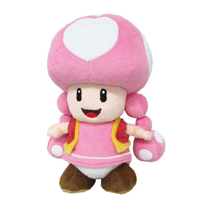 Super Mario - Toadette AC33 (S) - All Star Collection - San-ei Boeki - Plush, Franchise: Super Mario, Brand: San-ei Boeki, Type: Plushies, Dimensions: W13.5×D10×H20 cm, Nippon Figures
