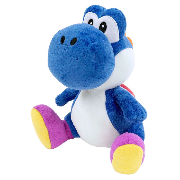 Super Mario - Blue Yoshi AC44 (S) - All Star Collection - San-ei Boeki - Plush, Franchise: Super Mario, Brand: San-ei Boeki, Dimensions: W13.5×D15.5×H20 cm, Nippon Figures