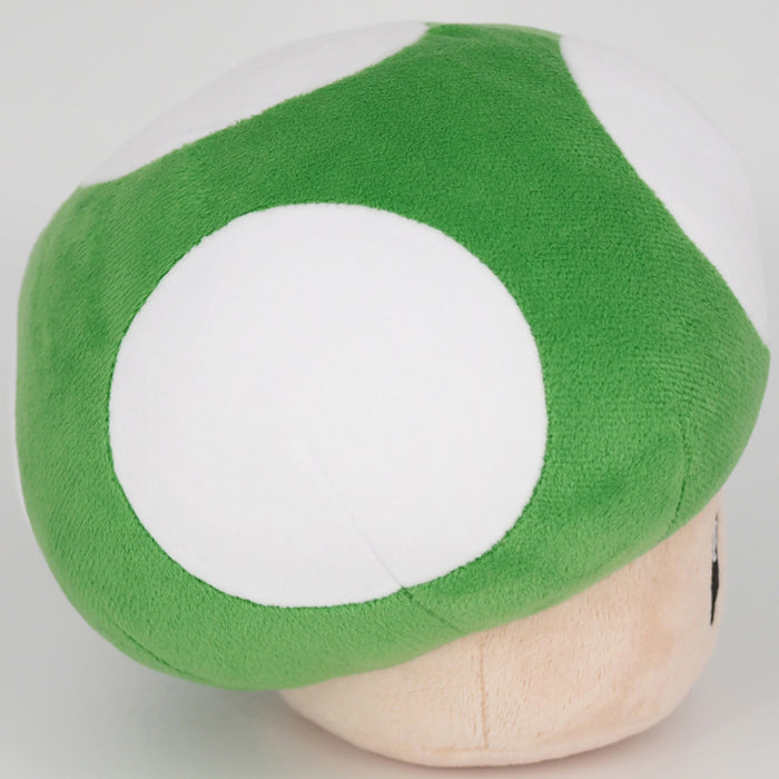 Super Mario - 1UP Mushroom AC61 (S) - All Star Collection - San-ei Boeki - Plush, Franchise: Super Mario, Brand: San-ei Boeki, Type: Plushies, Dimensions: W18.5×D16.5×H15.5 cm, Nippon Figures