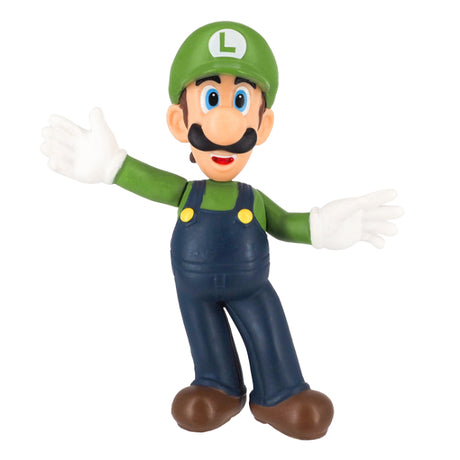 Super Mario - Luigi FCM-003 - Figure Collection - San-ei Boeki, Franchise: Super Mario, Brand: San-ei Boeki, Dimensions: W9.5×D5×H14 cm, Nippon Figures