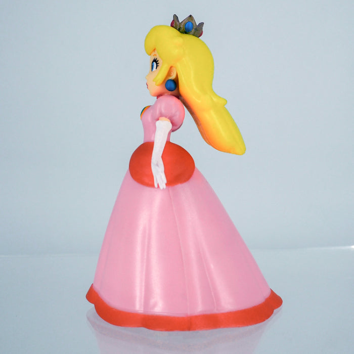Super Mario - Princess Peach FCM-005 - Figure Collection - San-ei Boeki, Franchise: Super Mario, Brand: San-ei Boeki, Type: General, Dimensions: W9.5×D5×H14 cm, Nippon Figures