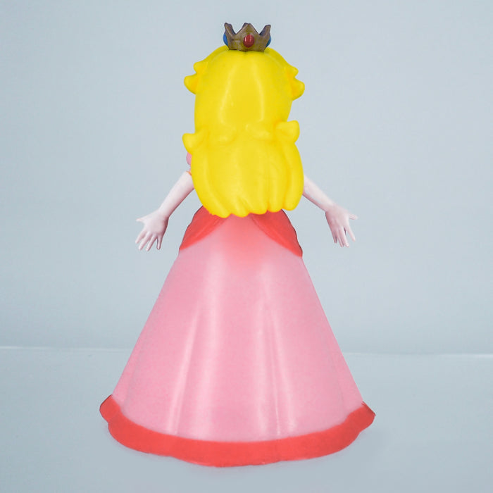 Super Mario - Princess Peach FCM-005 - Figure Collection - San-ei Boeki, Franchise: Super Mario, Brand: San-ei Boeki, Type: General, Dimensions: W9.5×D5×H14 cm, Nippon Figures