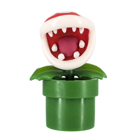 Super Mario - Piranha Plant FCM-010 - Figure Collection - San-ei Boeki, Franchise: Super Mario, Brand: San-ei Boeki, Type: General, Dimensions: W9.5×D5×H14 cm, Nippon Figures