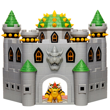 Super Mario - Bowser Castle Playset DX FPS-002 - Figure Collection - San-ei Boeki, Franchise: Super Mario, Brand: San-ei Boeki, Type: General, Dimensions: W43×D13.5×H38 cm, Nippon Figures