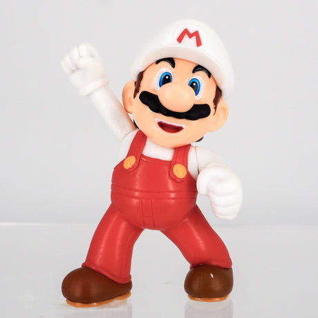 Super Mario - Fire Mario FCM-013 - Figure Collection - San-ei Boeki, Franchise: Super Mario, Brand: San-ei Boeki, Type: General, Dimensions: W9.5×D5×H14 cm, Nippon Figures