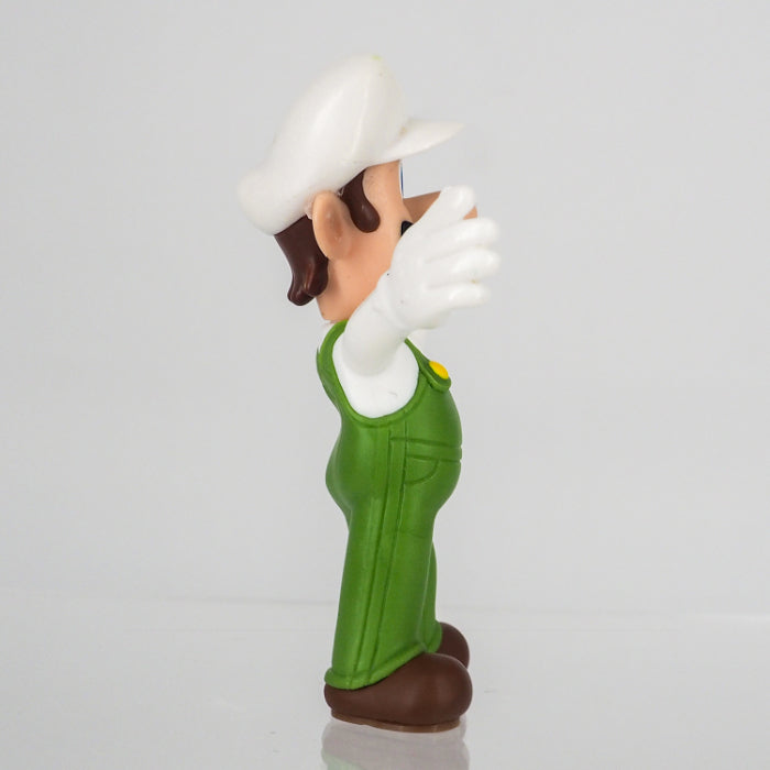 Super Mario - Fire Luigi FCM-014 - Figure Collection - San-ei Boeki, Franchise: Super Mario, Brand: San-ei Boeki, Type: General, Dimensions: W9.5×D5×H14 cm, Nippon Figures
