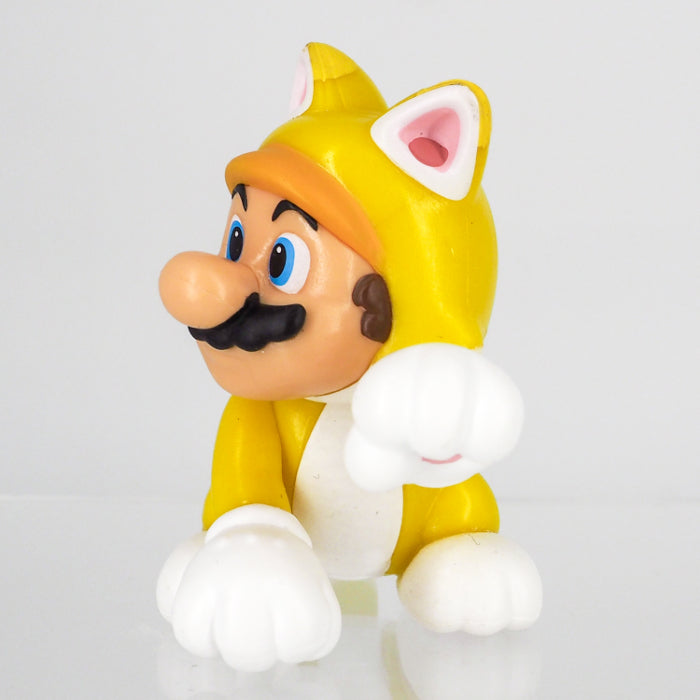 Super Mario - Cat Mario FCM-017 - Figure Collection - San-ei Boeki, Franchise: Super Mario, Brand: San-ei Boeki, Dimensions: W9.5×D5×H14 cm, Nippon Figures
