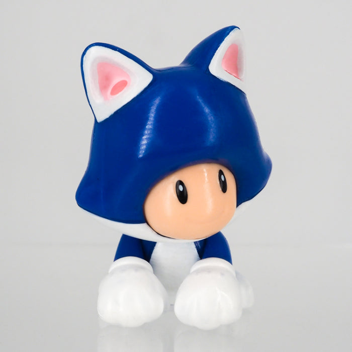 Super Mario - Cat Toad FCM-019 - Figure Collection - San-ei Boeki, Franchise: Super Mario, Brand: San-ei Boeki, Dimensions: W9.5×D5×H14 cm, Nippon Figures