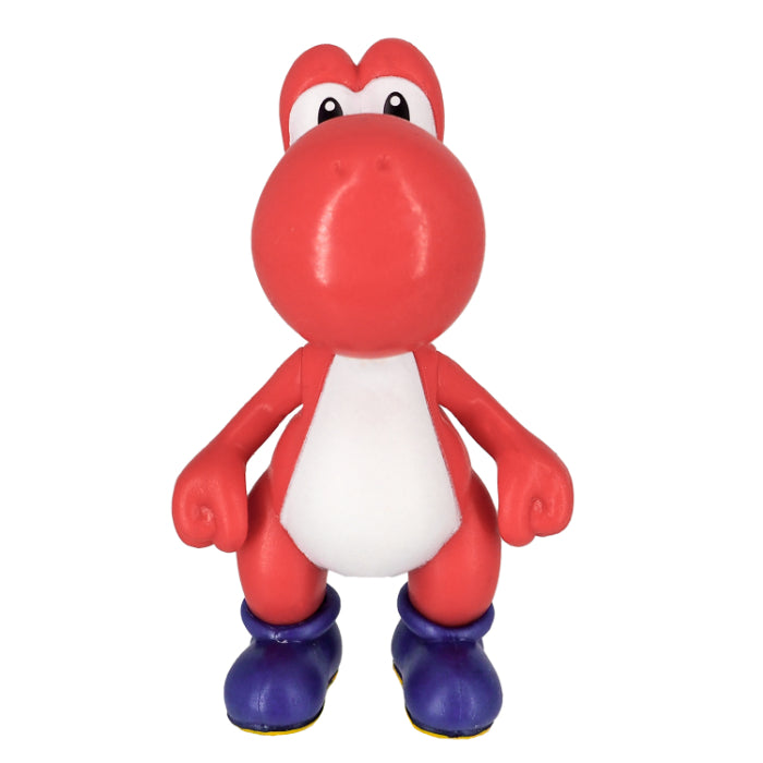 Super Mario - Red Yoshi FCM-020 - Figure Collection - San-ei Boeki, Franchise: Super Mario, Brand: San-ei Boeki, Type: General, Dimensions: W9.5×D5×H14 cm, Nippon Figures