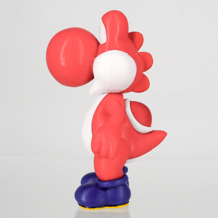 Super Mario - Red Yoshi FCM-020 - Figure Collection - San-ei Boeki, Franchise: Super Mario, Brand: San-ei Boeki, Type: General, Dimensions: W9.5×D5×H14 cm, Nippon Figures