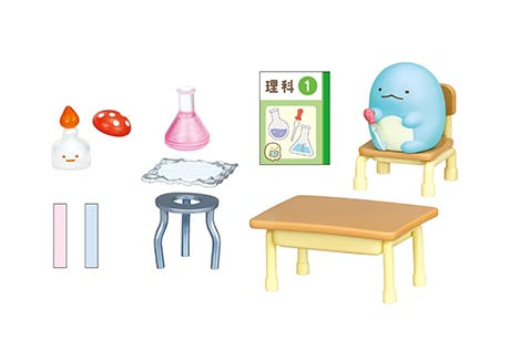 Sumikko Gurashi - Elementary School - Re-ment - Blind Box, San-X Franchise, Re-ment Brand, Release Date: 26th February 2024, Blind Boxes, Box Dimensions: 115mm (Height) x 70mm (Width) x 50mm (Depth), Material: PVC, ABS, 8 types, Nippon Figures