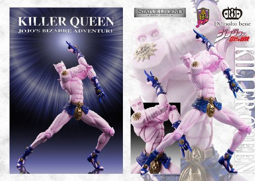JoJo's Bizarre Adventure - Diamond Is Unbreakable - Killer Queen - Statue Legend #24 (Di molto bene), Franchise: JoJo's Bizarre Adventure, Brand: Di molto bene, Release Date: 31. Dec 2012, Type: General, Dimensions: H=170 mm (6.63 in), Material: ABS, PVC, Nippon Figures
