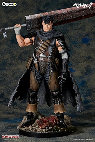 Berserk - Guts - 1/6 - Lost Children Chapter, The Black Swordsman Ver. (Gecco, Mamegyorai), Franchise: Berserk, Brand: Gecco, Release Date: 26. Oct 2015, Dimensions: H=380 mm (14.82 in), Scale: 1/6, Material: ABS, PVC, Store Name: Nippon Figures