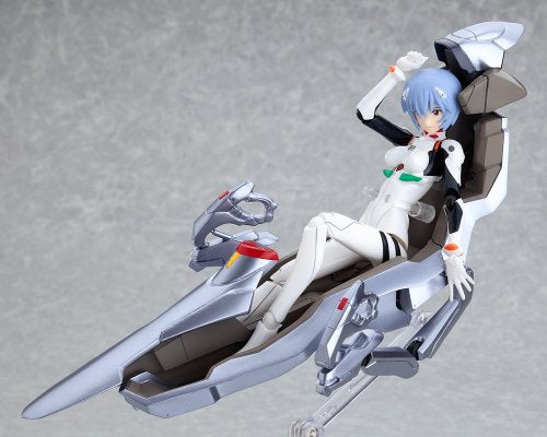 Evangelion Shin Gekijouban - Ayanami Rei - Figma #091 - Plugsuit Ver. (Max Factory), Franchise: Evangelion Shin Gekijouban, Release Date: 19. May 2011, Dimensions: H=140 mm (5.46 in), Material: ABS, POM, PP, PVC, Nippon Figures