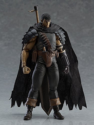 Berserk - Guts - Figma #359 - Black Swordsman ver., Repainted Edition (Max Factory), Franchise: Berserk, Release Date: 25. Dec 2017, Dimensions: H=165mm (6.44in), Material: ABS, FABRIC, PVC, Store Name: Nippon Figures