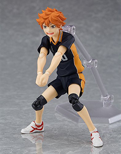 Haikyu!! - Hinata Shoyo - Figma #358 (Max Factory, Orange Rouge), Franchise: Haikyu!!, Brand: Max Factory, Release Date: 27. Nov 2017, Type: General, Dimensions: H=135mm (5.27in), Material: ABS, PVC, Store Name: Nippon Figures