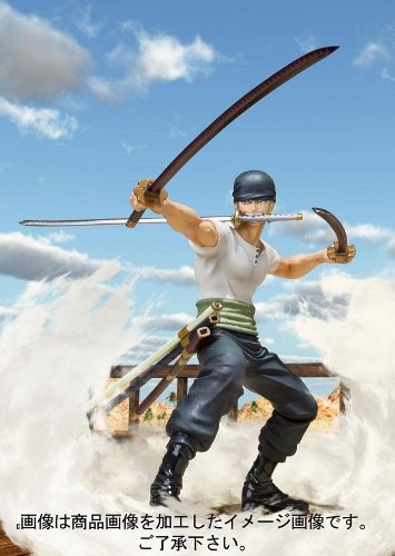 Roronoa Zoro Figuarts Zero, One Piece franchise, Bandai brand, PVC material, Nippon Figures
