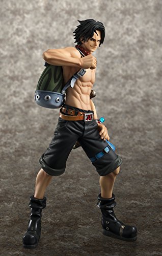 Portgas D Ace | Portrait Of Pirates DX | 10th Limited Version, One Piece franchise, MegaHouse brand, Release Date: 26. Dec 2016, Scale: 1/8, Nippon Figures