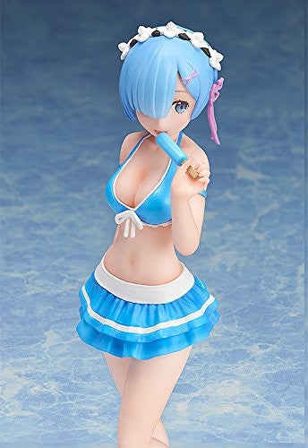 Re:Zero kara Hajimeru Isekai Seikatsu - Rem - S-style - 1/12 - Swimsuit ver. (FREEing), PVC figure, H=130mm, 1/12 scale, Nippon Figures