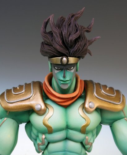 JoJo's Bizarre Adventure - Stardust Crusaders - Star Platinum - Super Action Statue #1 (Medicos Entertainment), Franchise: JoJo's Bizarre Adventure, Brand: Medicos Entertainment, Release Date: 31. Jan 2012, Type: General, Dimensions: H=170 mm (6.63 in), Material: ABS, PVC, Nippon Figures