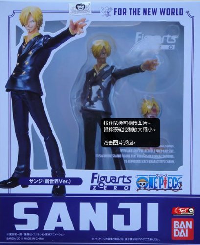 Sanji Figuarts Zero | The New World, Bandai One Piece figure released on 31. Aug 2012, sold by Nippon Figures
