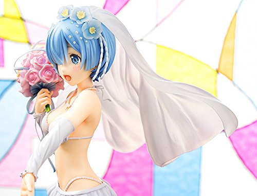 Re:Zero kara Hajimeru Isekai Seikatsu - Rem - 1/7 - Wedding Ver., Phat Company, Release Date: 20. Dec 2017, Scale: 1/7, Nippon Figures